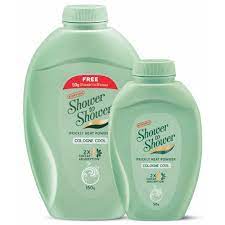 Shower to shower Talcum Powder cologne cool 1+1