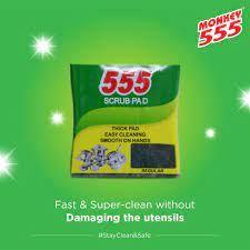 Monkey 555 Scrub Pad (1N)