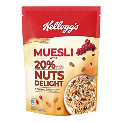 Kelloggs Muesli Nuts Delight 500 gms