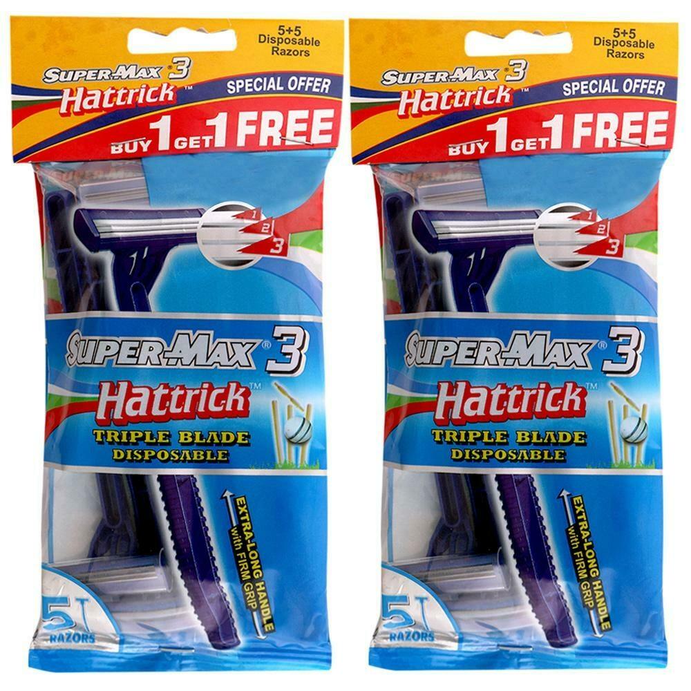 Super Max SMX 3 Razor with 10 Triple Blade Refills