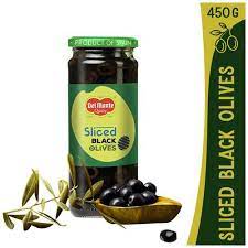 Del Monte Sliced Black Olives 450 ml