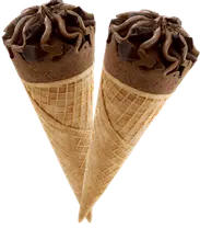 Scoops Chocolate King Cone 110 ml