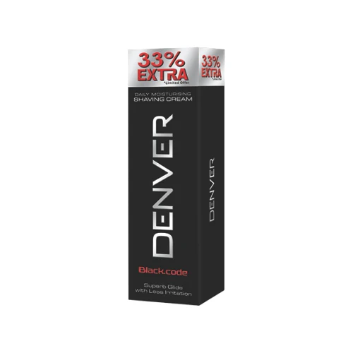 denver black code shaveing cream 93g