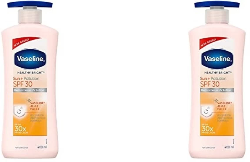 Vaseline healty bright uv lotion 400ml