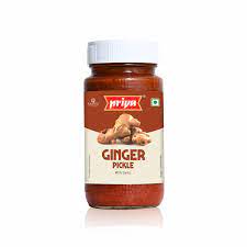 Priya Ginger Pickle With Garlic 300 gms