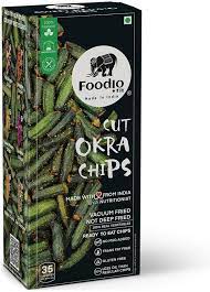 Cut Okra Chips 25 gms
