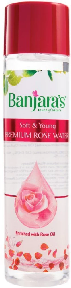Banjaras Soft & Young Premium Rose Water 120ml
