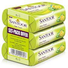 Santoor Aloe Fresh (3N)  450 gms