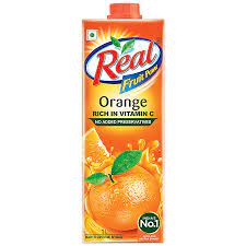 Real Orange Rich In Vitamin C 1 Litter
