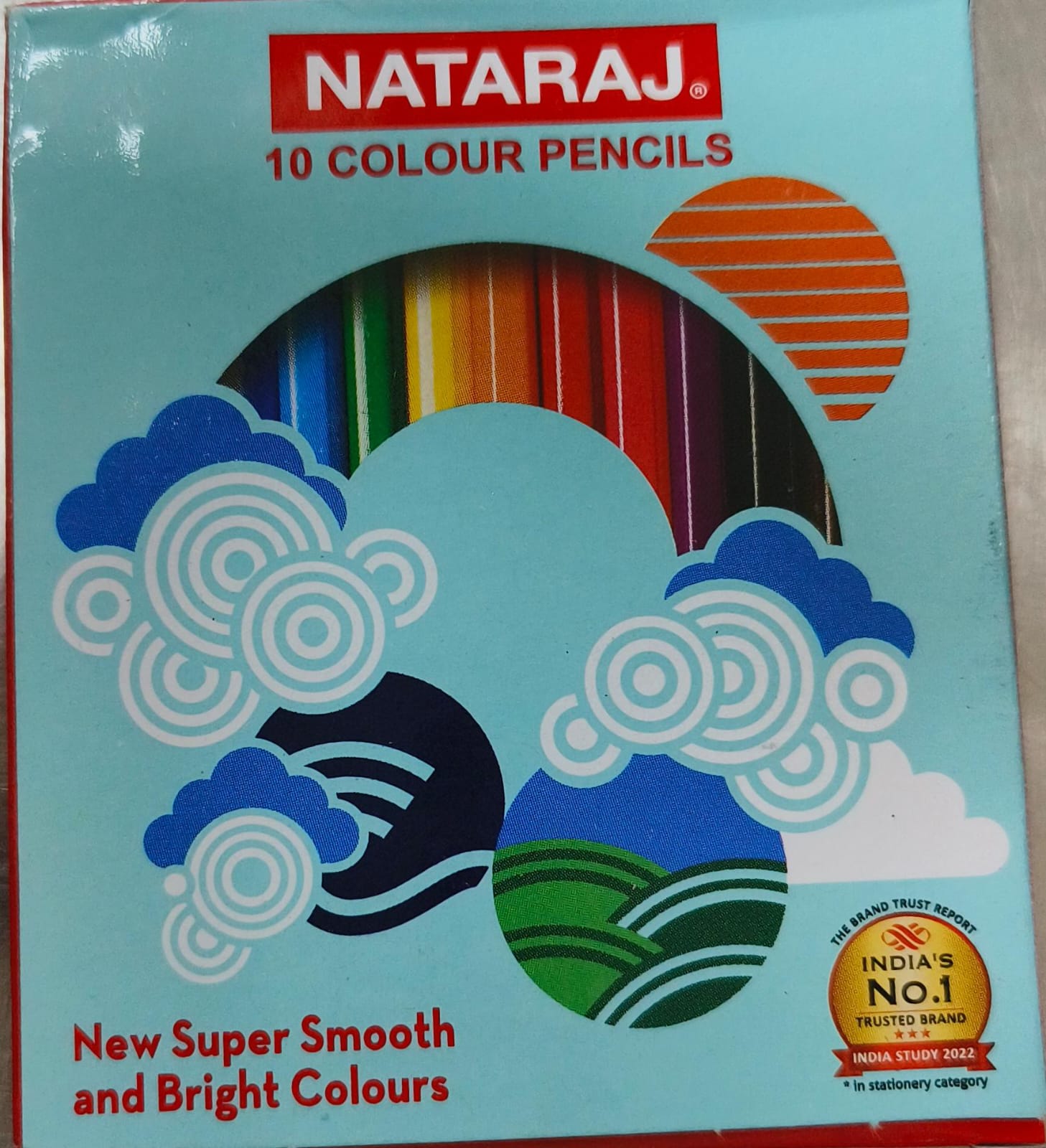 NATARAJ 10 COLOUR PENCIL
