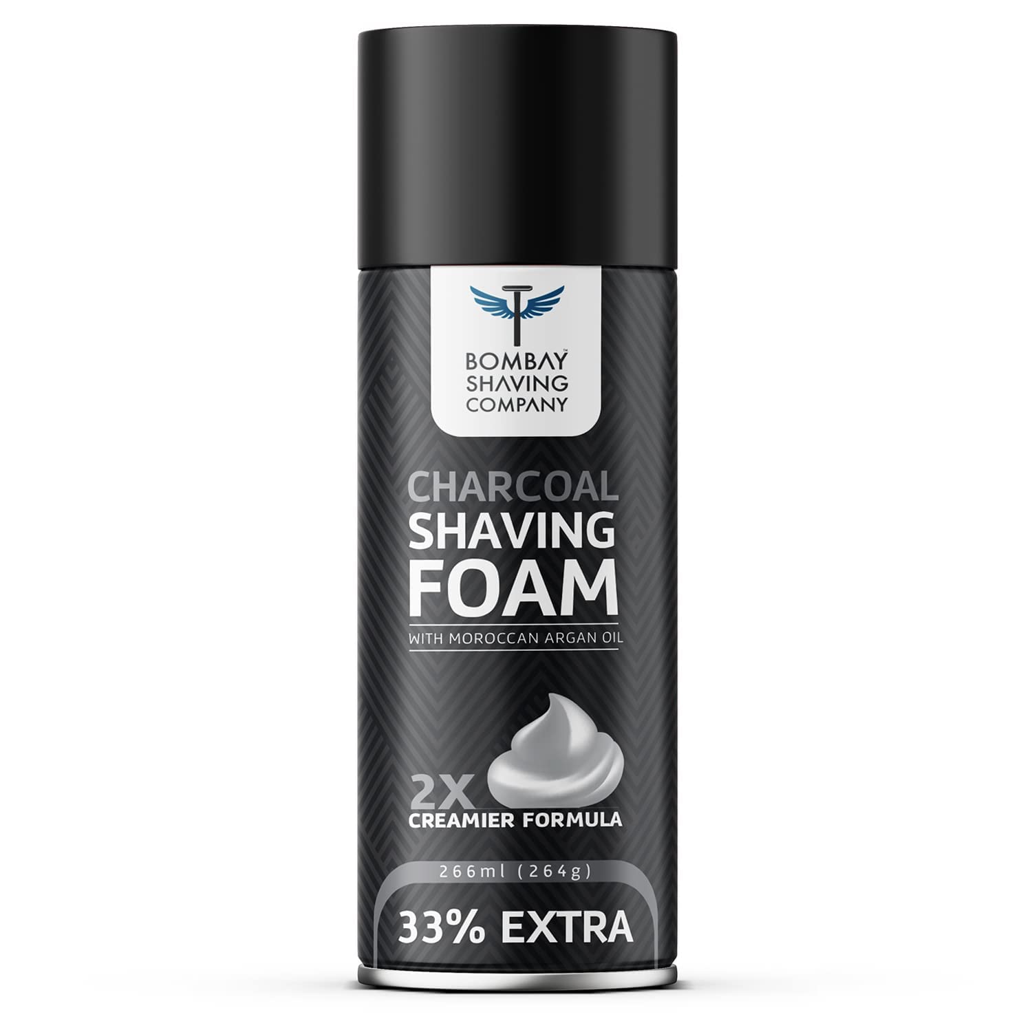 charcoal shaving foam 266ml