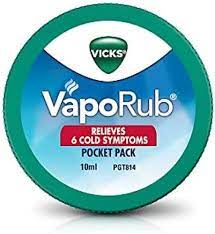 Vicks Vapoo Rub Pocket Pack 10 ml