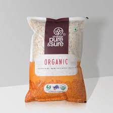 Pure & Sure Organic White Beaten Rice 1 KG