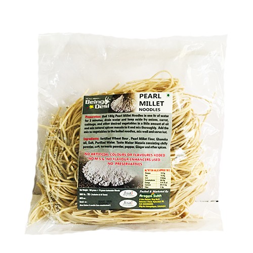 Being desi PEARL millet noodles 200g
