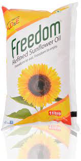 Freedom Sunflower Oil 1 Ltr Pouch