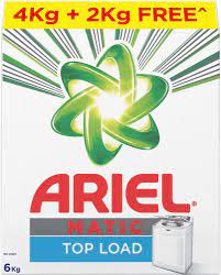Ariel Matic topload 4kg+2kg free