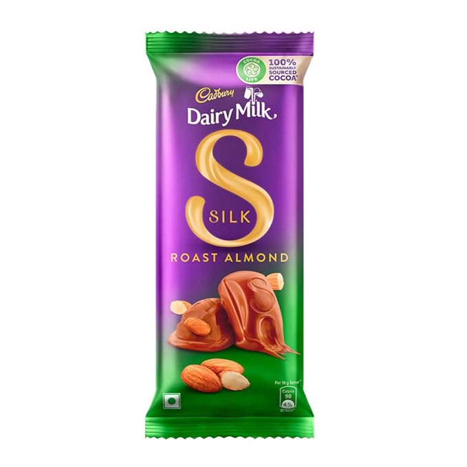 Cadbury Dairy Milk Silk Roasted Almond 143 gms