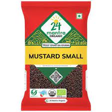 24 mantra Organic Mustard Small 100 gms