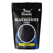 True Elements Bluederries  Driced   125 grams