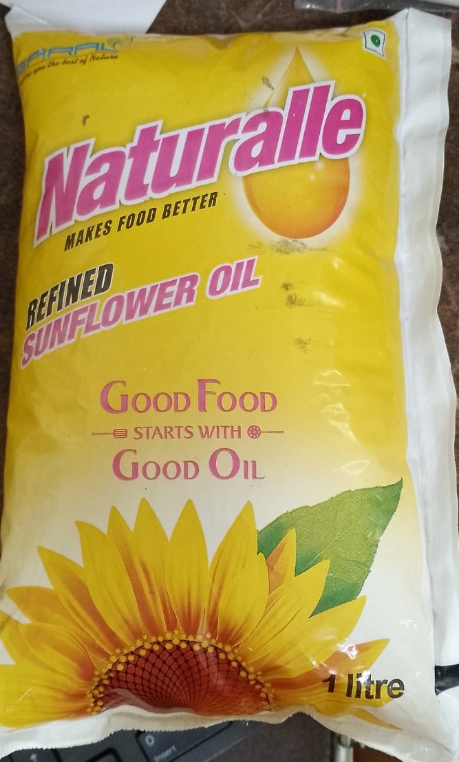 Naturalle  Sumflower oil 1 liter pouch