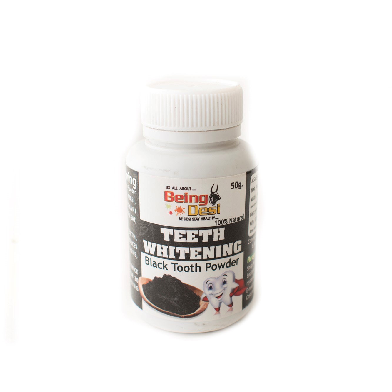 Teeth Whitening Black Tooth Powder 50 g