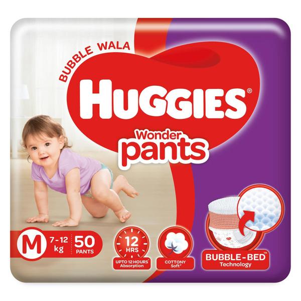 Huggies Pants M 7-12 kgs 50 Pants