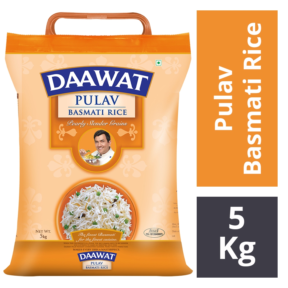 Daawat Pulav Basmati Rice 5 Kg