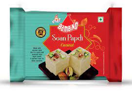 Bambino Soan Papdi  Coconut Flavour 200 gms