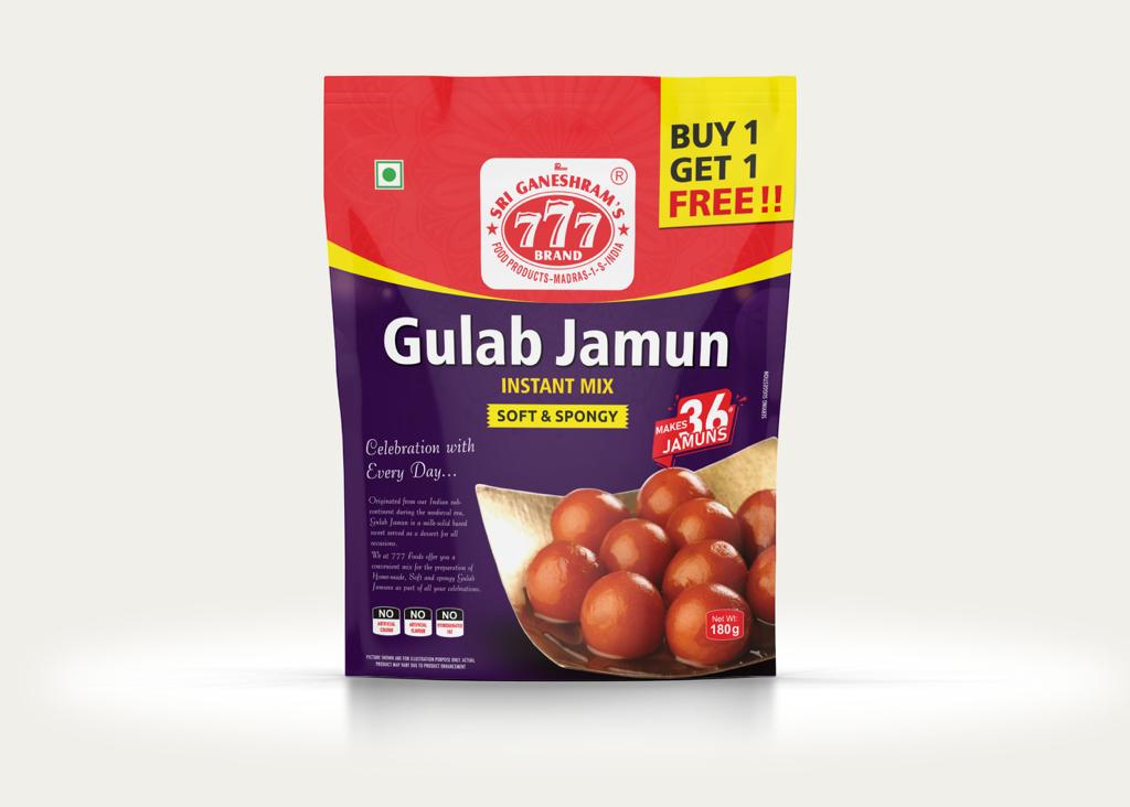 gulab jamun buy 1 get 1 free 180g