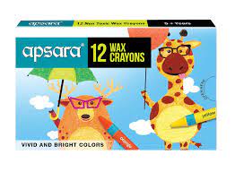 Apsara 12 Wax Crayons (1 N)