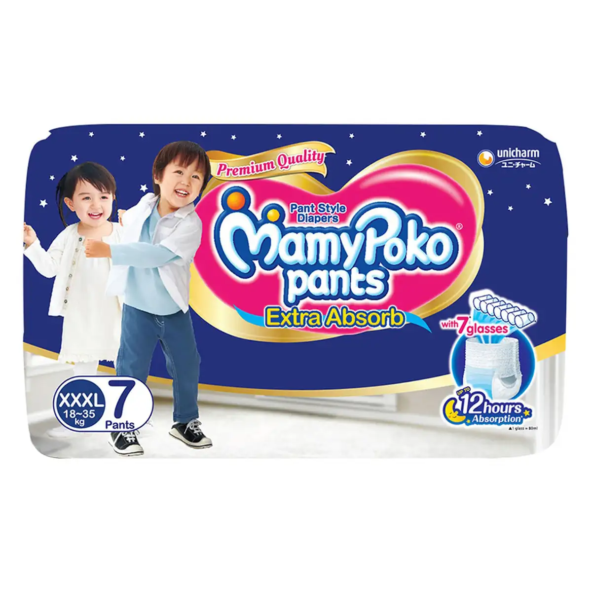 Mamy Poko XXXL 18-35 kg 7pants