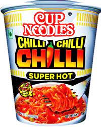 chilli chilli chilli super hot cup noodles 70 gms