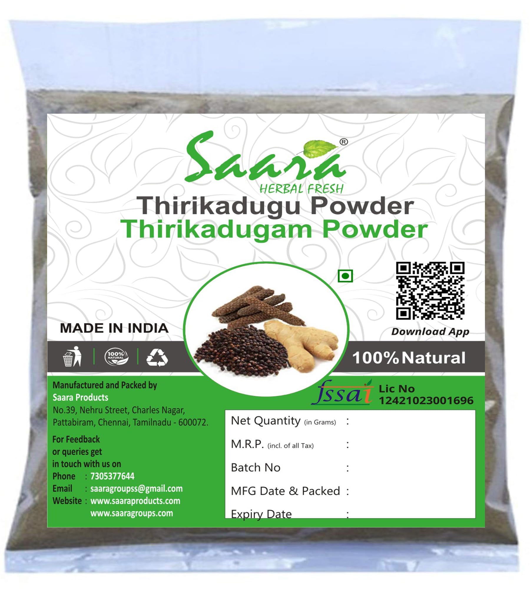 Trikatu Powder 100 g