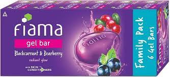 Fiama Gel Bar Blackcurrant & Berberry (6N) 750 gms
