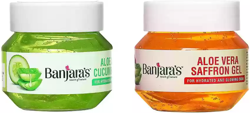 Banjaras Aloe Vera almond gel 100gms
