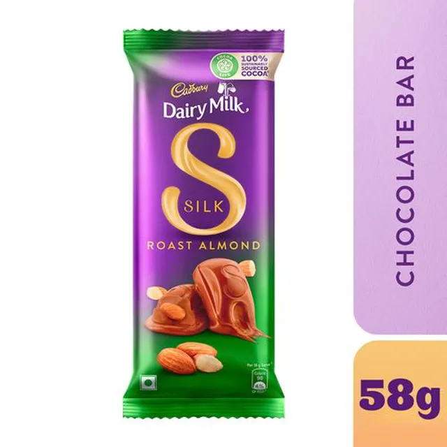 Cadbury Dairy Milk Silk Roasted Almond 58 gms