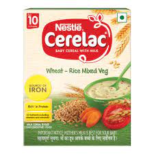 Cerelac 10-24M Wheat Rice Mixed  Veg 300 gms