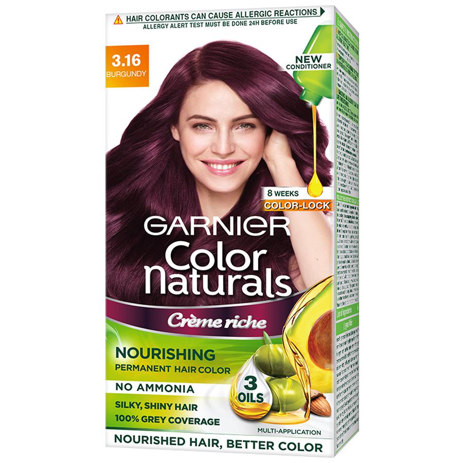 Garnier 3.16 Burgundy Hair Color 35 ml + 30 gms