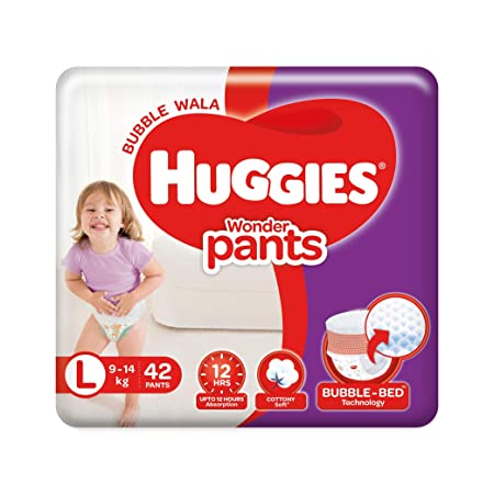 Huggies L 9-14 Kg 42 Pants