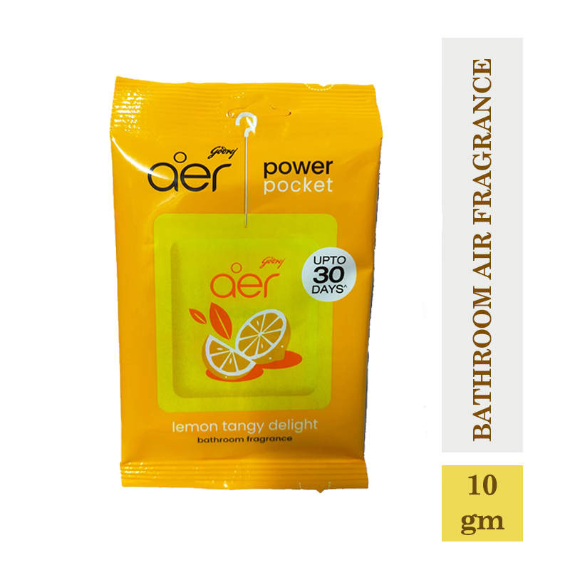 godrej aer power packet lemon  tangy delight 10g