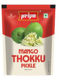 Priya Mango Thokku Pickle With Garlic  35 gms