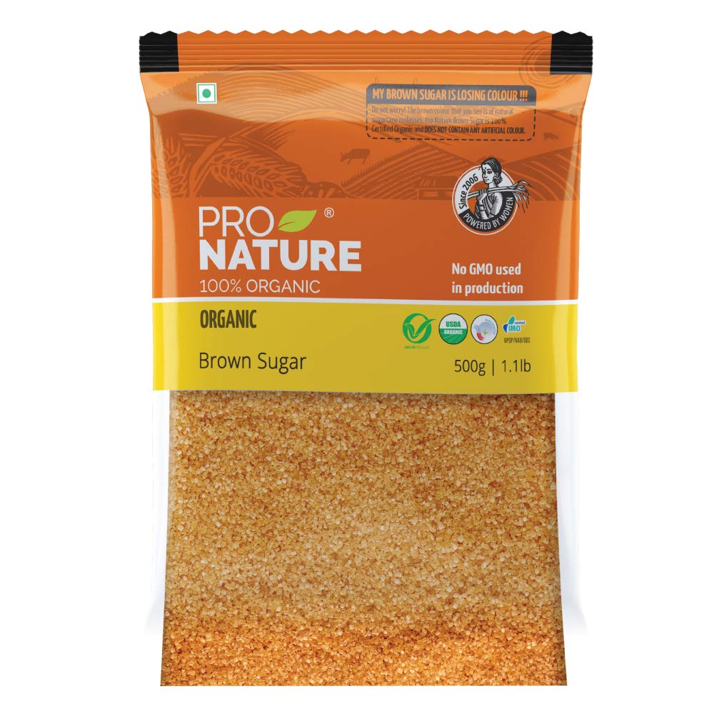 Pro Nature Organic Brown Sugar 500 gms