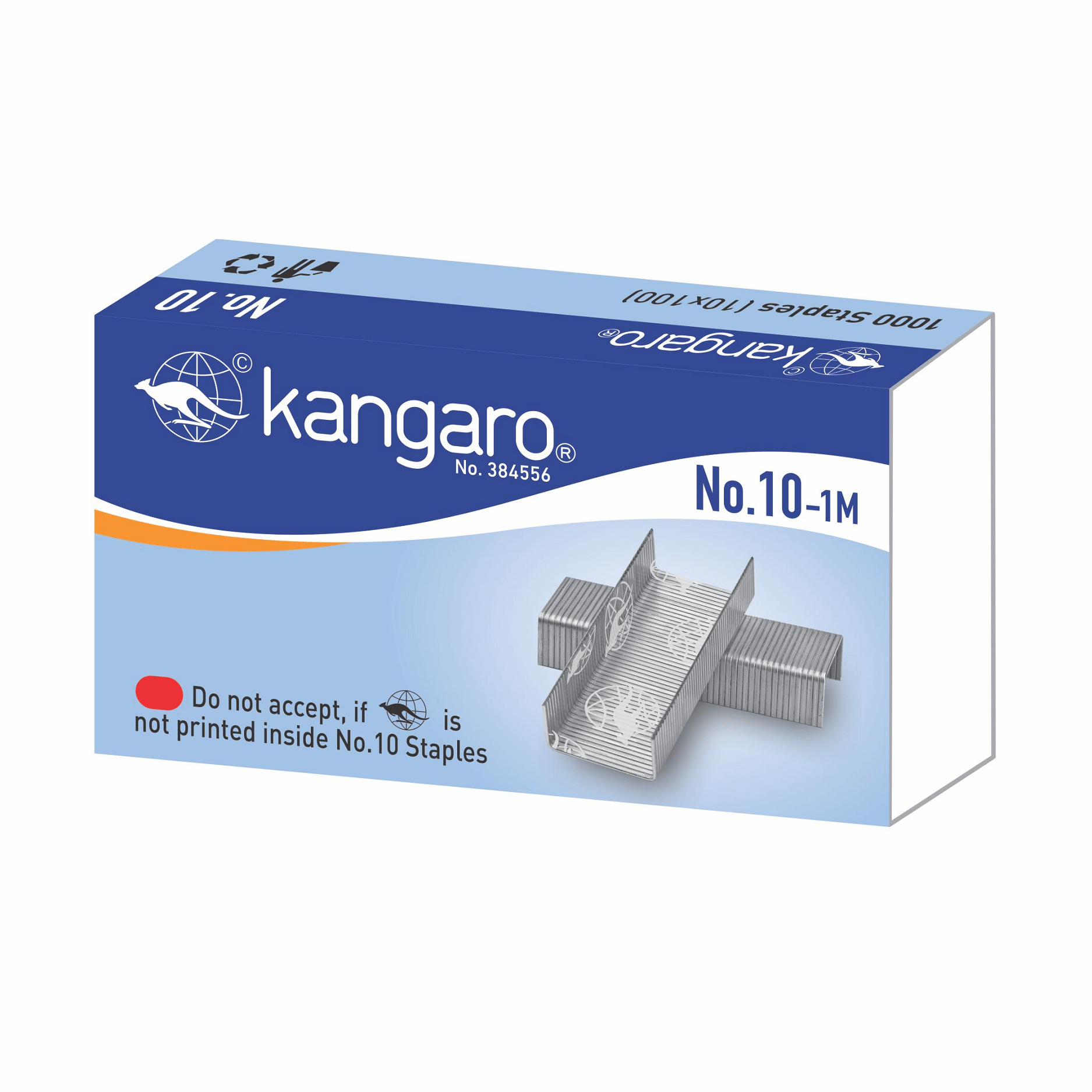Kangaroo Staples No. 10-1M  (1 N)