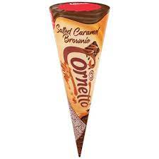 Kwality Walls Salted Caramel Brownie Cornetto 110 ml