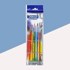 DOMS COLOURMATE  HAIR BRUSHES