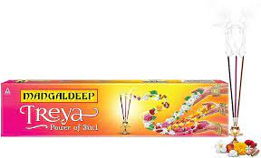 Mangaldeep  agarbatti Treya 3 in 1 (72N)