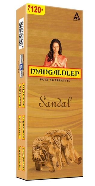 MANGALDEEP PUJA AGARBATHHI SANDAL (160N)