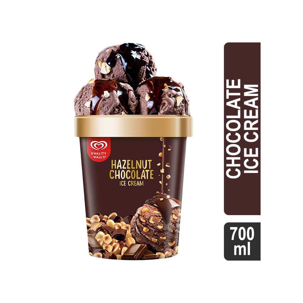 kwality walls  hazelnut chocolate   bar