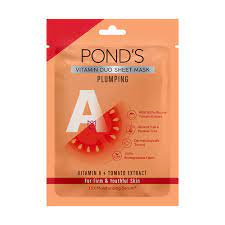 Ponds Vitamin Duo Sheet Mask Plumn 25 ml