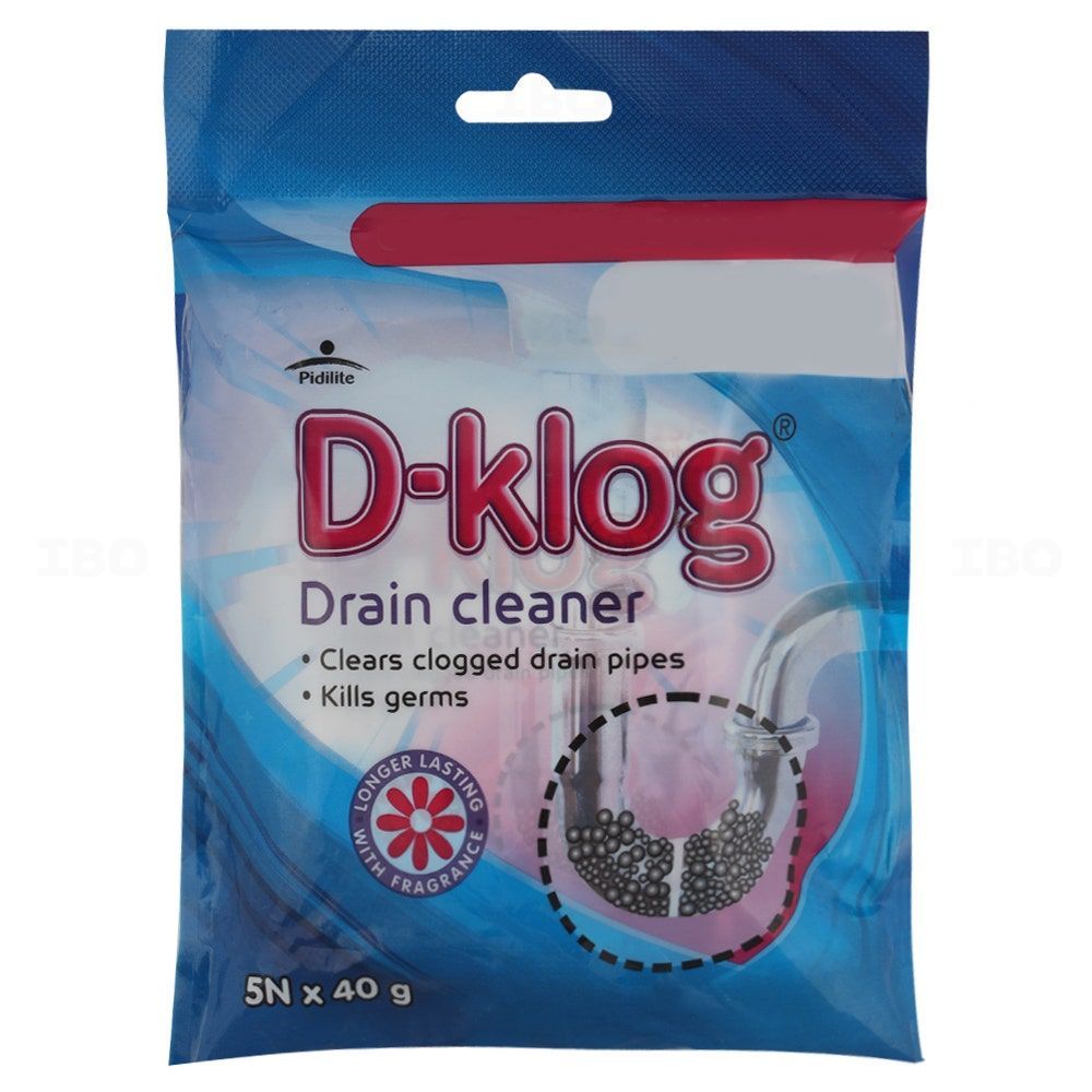 D-klog drain cleaner 200 gms